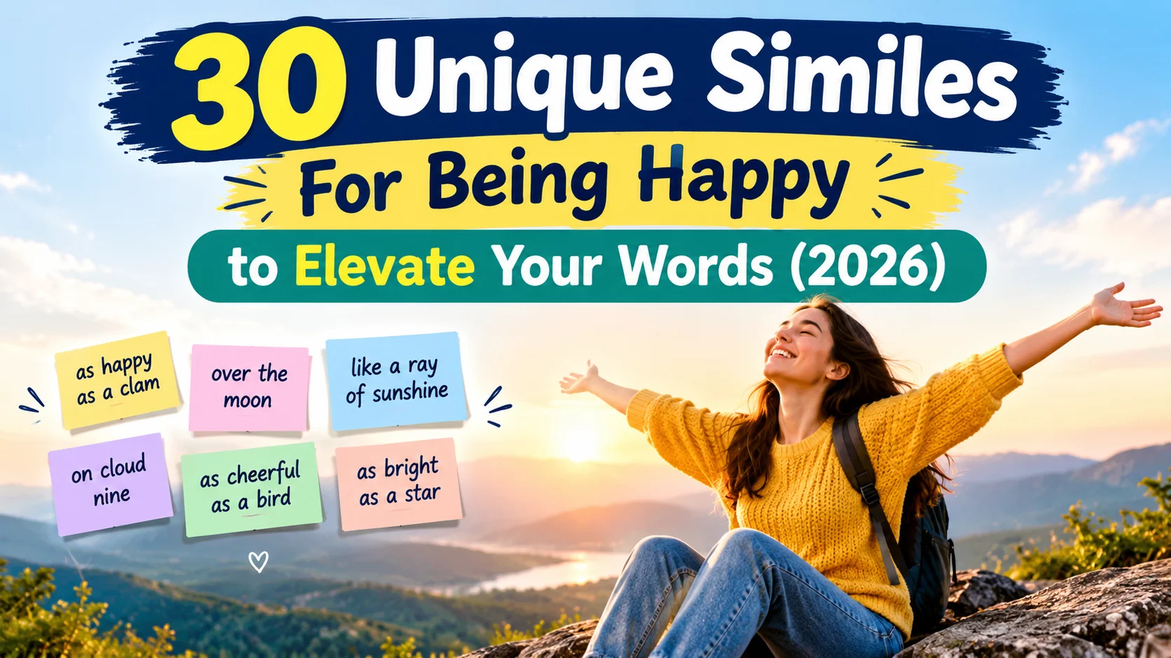 unique-similes-for-being-happy